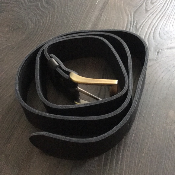 Nisolo Other - nisolo owen black leather belt sz 36